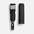 Зонт обратного сложения Norsken с фонариком, черный - Фото 5