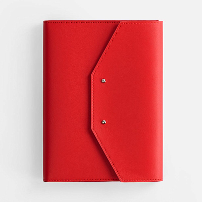 Ежедневник-органайзер Clean Slate, недатированный  (Красный)