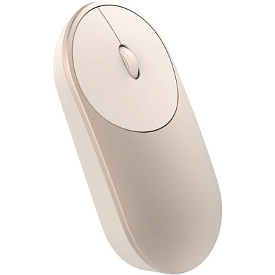 Мышь беспроводная Xiaomi Mi Portable Mouse, серебро матовое