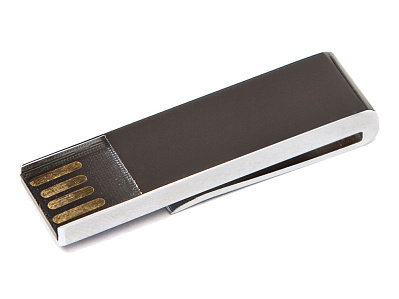 USB 2.0- флешка на 8 Гб в виде зажима для купюр (Серебристый)