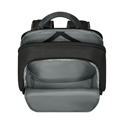 Рюкзак WENGER Move 16", чёрный, переработанный ПЭТ, 33 x 19 x 44 см, 22 л