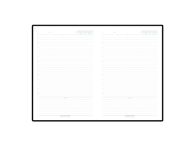 Ежедневник А5 недатированный Citizen