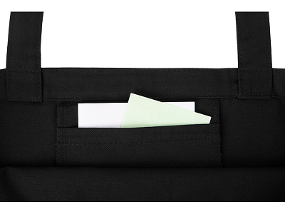 Сумка Levy хлопковая с широким дном, 240 г/м2