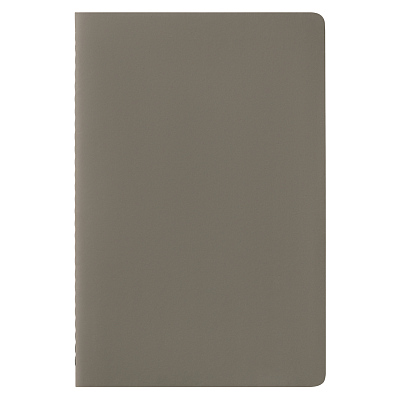 Блокнот Альфа Слим (Alpha slim), серый