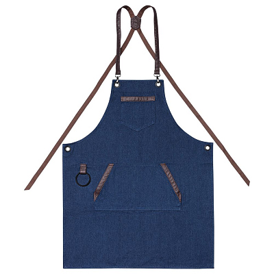 Фартук Craft, ver.2, синий джинс (Джинс)