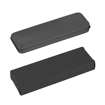 Набор "Aurora" (ручка+карандаш), покрытие soft touch, черный