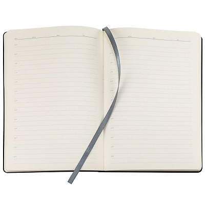 Ежедневник Lable, недатированный, темно-серый