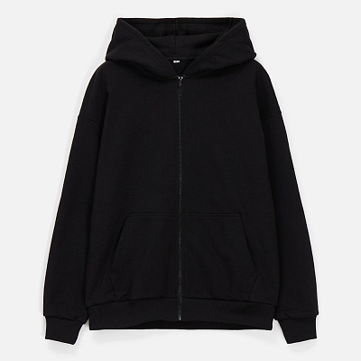 Толстовка унисекс оверсайз Sartoro, черная