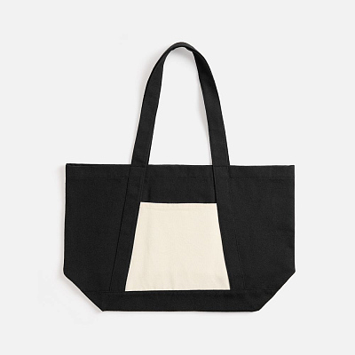 Шопер Shophop, черный с неокрашенным