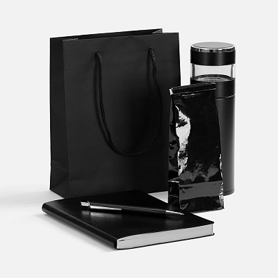 Набор Nebraska Inflow, черный с серебристым (Серебристый)