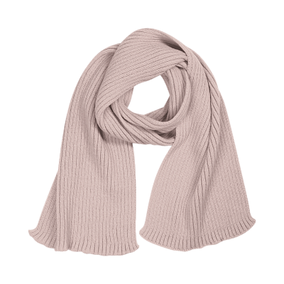Шарф Форгес (Forges) вязаный, дымчато-розовый (Розовый)