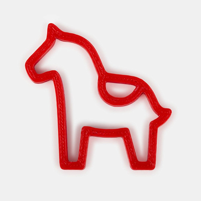 Подвеска «Лошадка с седлом» 3D-печать на заказ