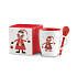 Кружка новогодняя с ложкой - Фото 6