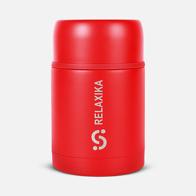 Термос для еды Relaxika 700  (Красный)
