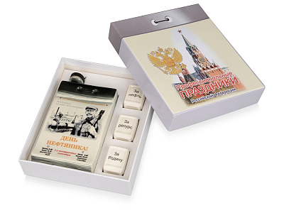 Набор Календарь нефтяника (Белый/разноцветный) Набор Календарь нефтяника (Белый/разноцветный)