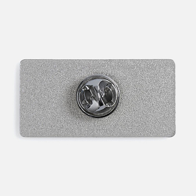 Значок Sanga Matto, серебристый