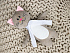 Мягкая игрушка Beastie Toys, котик с белым шарфом - Фото 4