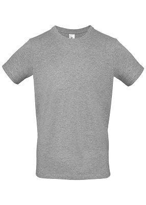 Футболка мужская E150, темно-синяя (Серый меланж)