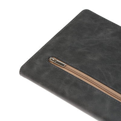 Записная книжка Pierre Cardin антрацит, 14 х 20,5 см