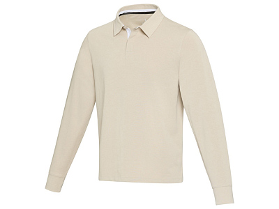 Толстовка-поло Clyde унисекс (Бежевый)