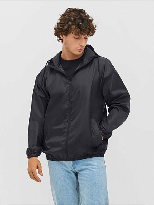 Ветровка унисекс Shield, черная