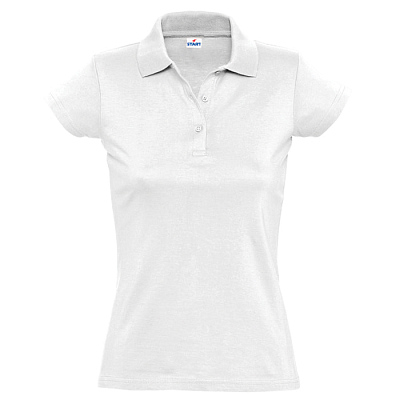 Поло женское "Miss Style" (Белый)
