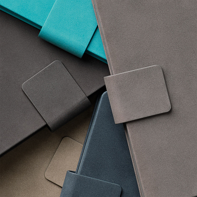 Ежедневник Риц (Ritz) недатированный, бирюзовый, твердая обложка