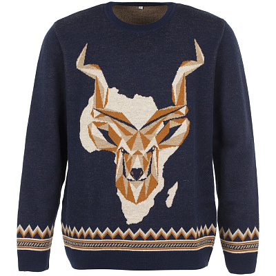 Джемпер Totem Bear, серый (Синий)