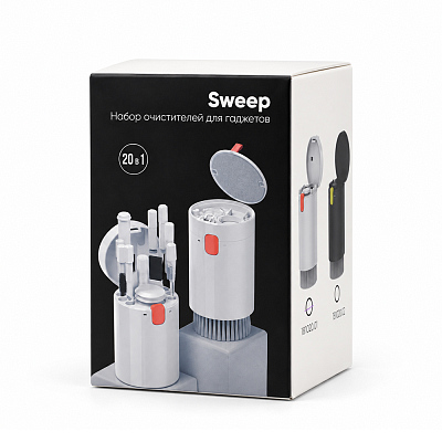 Набор очистителей для гаджетов Sweep, белый