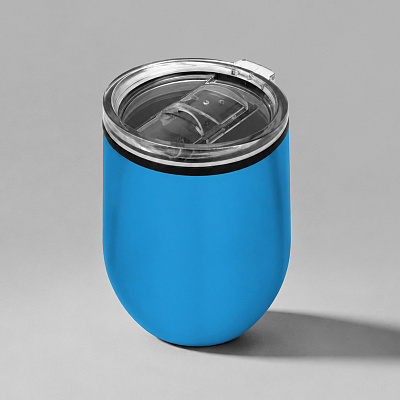 Термокружка Pot (Голубой глянцевый)