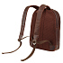 Рюкзак KLONDIKE DIGGER «Sade», натуральная кожа в темно-коричневом цвете, 34 x 40 x 9 см - Фото 3