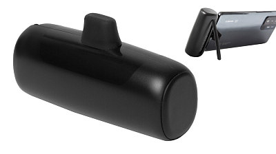 Внешний аккумулятор с разъёмом Type-C Inject, 4000 mAh (Чёрный)