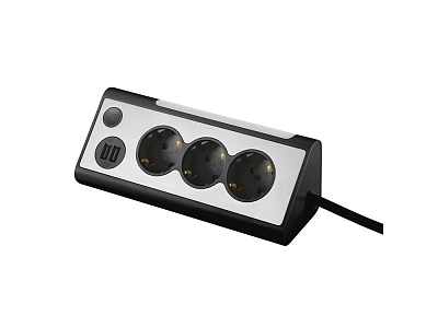 Сетевой фильтр NEO TRINITY (Чёрный)