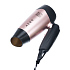 Фен DEWAL BEAUTY Aero Rose, дорожный, чёрно-розовый, 1400 Вт, 1 насадка - Фото 6