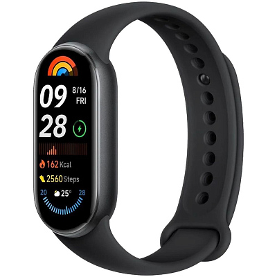 Фитнес-браслет Xiaomi Smart Band 9, черный (Чёрный)