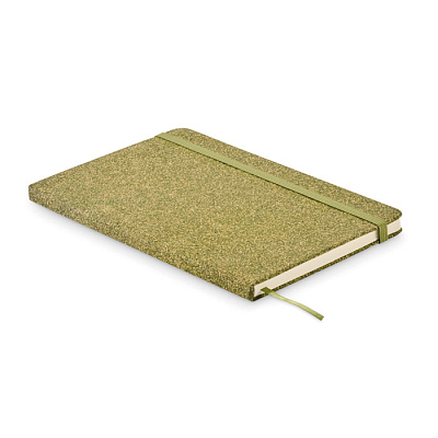 A5 notebook with hard cover (Зеленый)