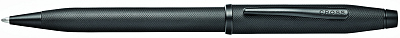 Шариковая ручка Cross Century II Black Micro Knurl (Черный)