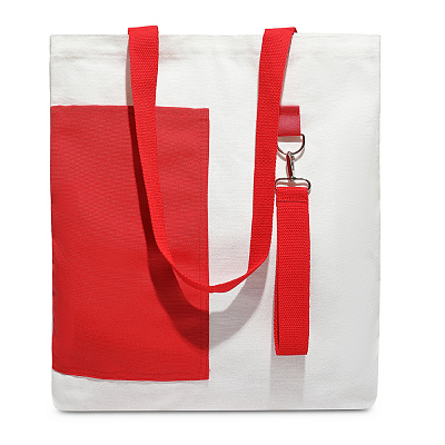 Сумка для покупок BANSHEE TO GO 325 г/м², красная/красная (Красный)