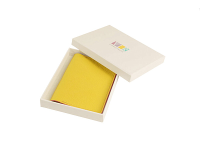 Обложка для паспорта Valerie Concept (Желтый/красный)