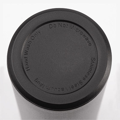 Заварочный термос "Финикс" 500 мл с индикацией температуры, черный