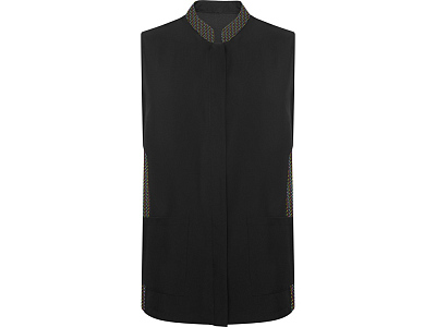 Жилет Aldany, женский (Черный/геометрический принт)