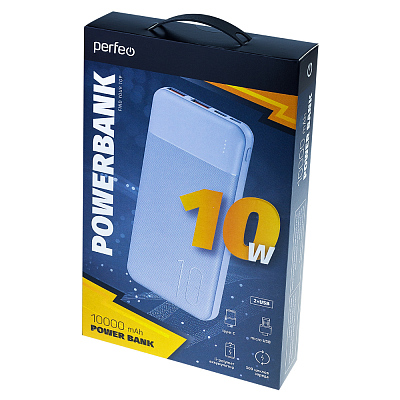 ПЗУ Perfeo Powerbank 10000, черный