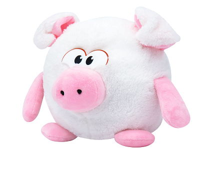 МЯГКАЯ ИГРУШКА НЯША (211) (Белый/розовый)