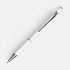 Ручка шариковая Chromos Soft Touch, белая - Фото 2