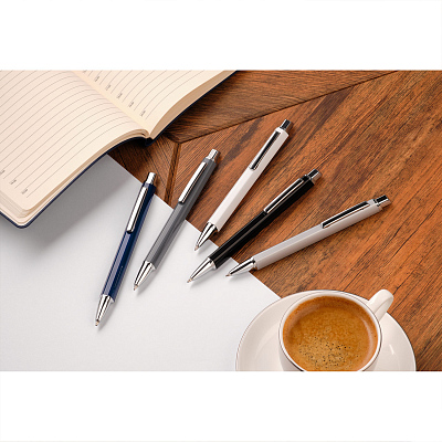 Шариковая ручка Пента (Penta), серебро