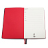 Ежедневник A5 недатированный Molfetta в мягком переплёте, серо-красный - Фото 3