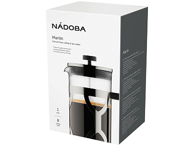 Френч-пресс MARTIN, 1 л