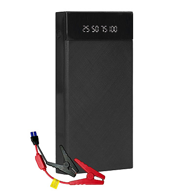 Внешний аккумулятор Jumper со старт-джампером, 6000 Mah, черный (Чёрный) Внешний аккумулятор Jumper со старт-джампером, 6000 Mah, черный (Чёрный)