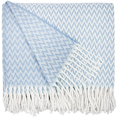 Плед Sagunt, светло-синий (Синий)