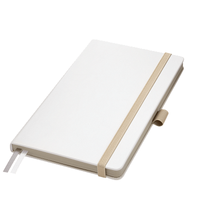 Ежедневник Арктик (Arctic) недатированный, белый/серый (Белый, серый, бежевый)